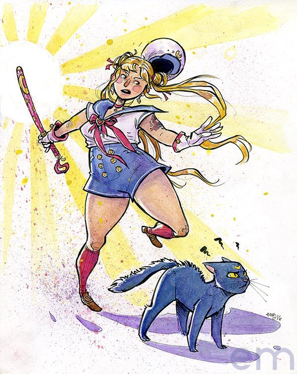 characterdesignreferences:  The Character Design Challenge!Theme for June:  #SailorMoonDiscover