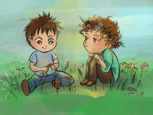 greentealycheejelly:Malex week, day 2: colors.