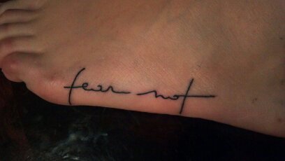 trust no one fear nothing  Forearm tattoo women Picture tattoos Tattoos