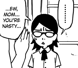 synthiachen1995:  lovee-yourseelf-xo:  laetia:  she is  It got even more better LOL.  So…hmmm…your mom is Sai??? (I know they were Konohamaru and his ninjutsu