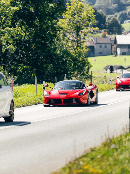 K Wheels “Ferrari LaFerrari in Gstaad”By Mattia Manzini