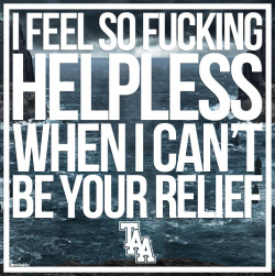 Johnlindley665:  Don’t Lean On Me/The Amity Affliction. 