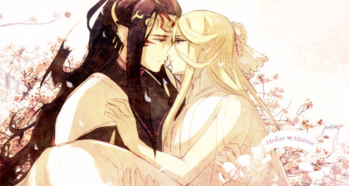 Silmarillion___Melkor × Mairon(Morgoth × Sauron) Wedding of spring(*‘ω‘ *)