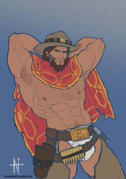 hornsntail:  McCree - High Noon Yet?McCree