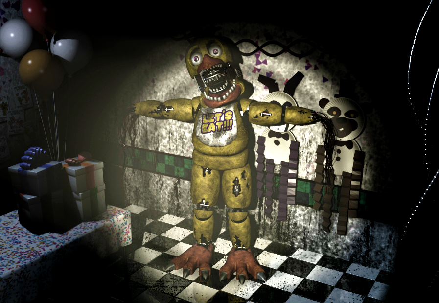 Fnaf withered chica