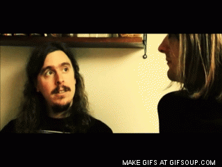 morawintersoul:  professorsatchafunkilus:  Steven Wilson’s reaction to Mikael’s