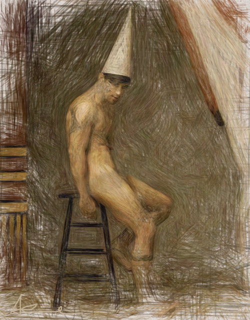 alanspazzaliartist:the Pierrot© Alan Spazzali