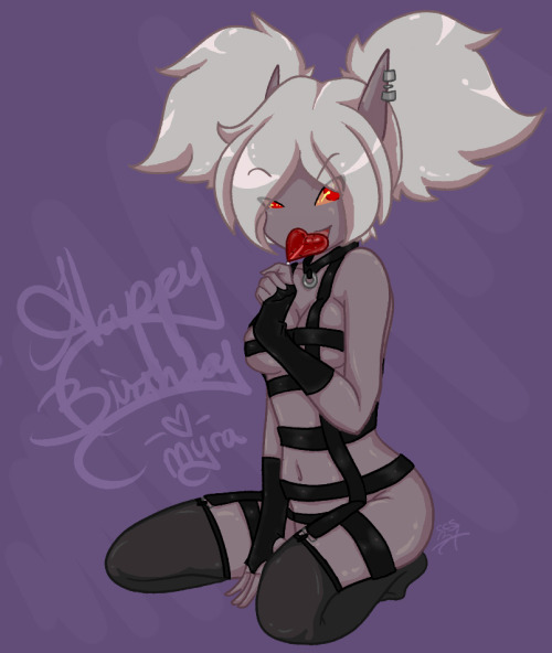 Because it’s Manda’s birthday and I haven’t drawn Lolipop for her yetHAPPY BIRFDAY MANDERS <3!!!