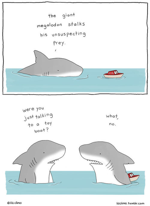 brownfatfemme:  mylifeaskriz:  ruineshumaines:  Liz Climo on Tumblr.  this really cheered me up  made me smile and i hope its makes some of you smile too :)