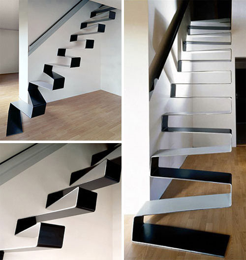 odditiesoflife:  Seven Surprising Modern Staircases Staircases can really make a