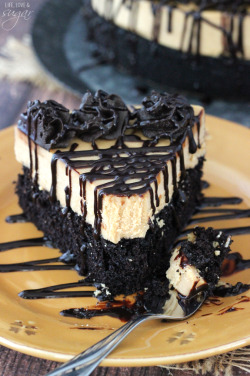 do-not-touch-my-food:    Chocolate Peanut Butter Truffle Cake  