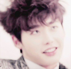  Lee Jong suk is just being his adorable self.   