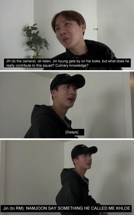 inthemoodforjimin: bang-tan: when shit gets 2 real with 2seok @blondejeon @violetjimin