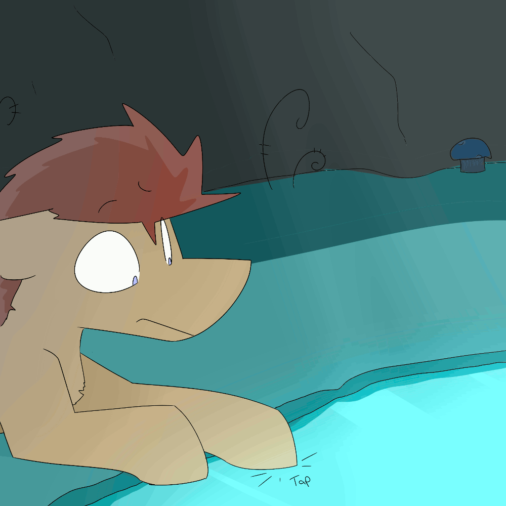 input-command: hollow-shades:  Breaking a Mirror Pond has gotta be very bad luck. 