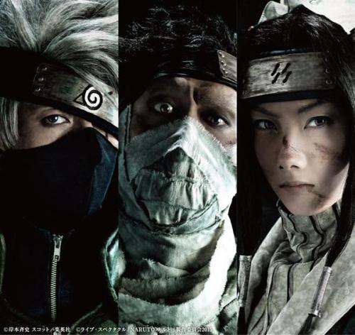 aokinsight:Other visualize for Naruto Musical Live ActionKimisawa Yuki as Hatake Kakashi Ichinose Hi