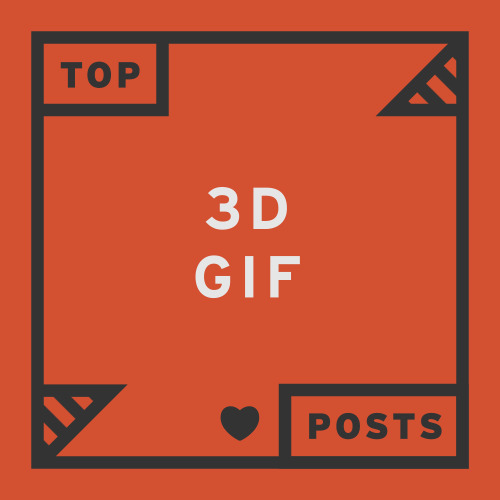 yearinreview: 2014 Top Posts:  3D Gif