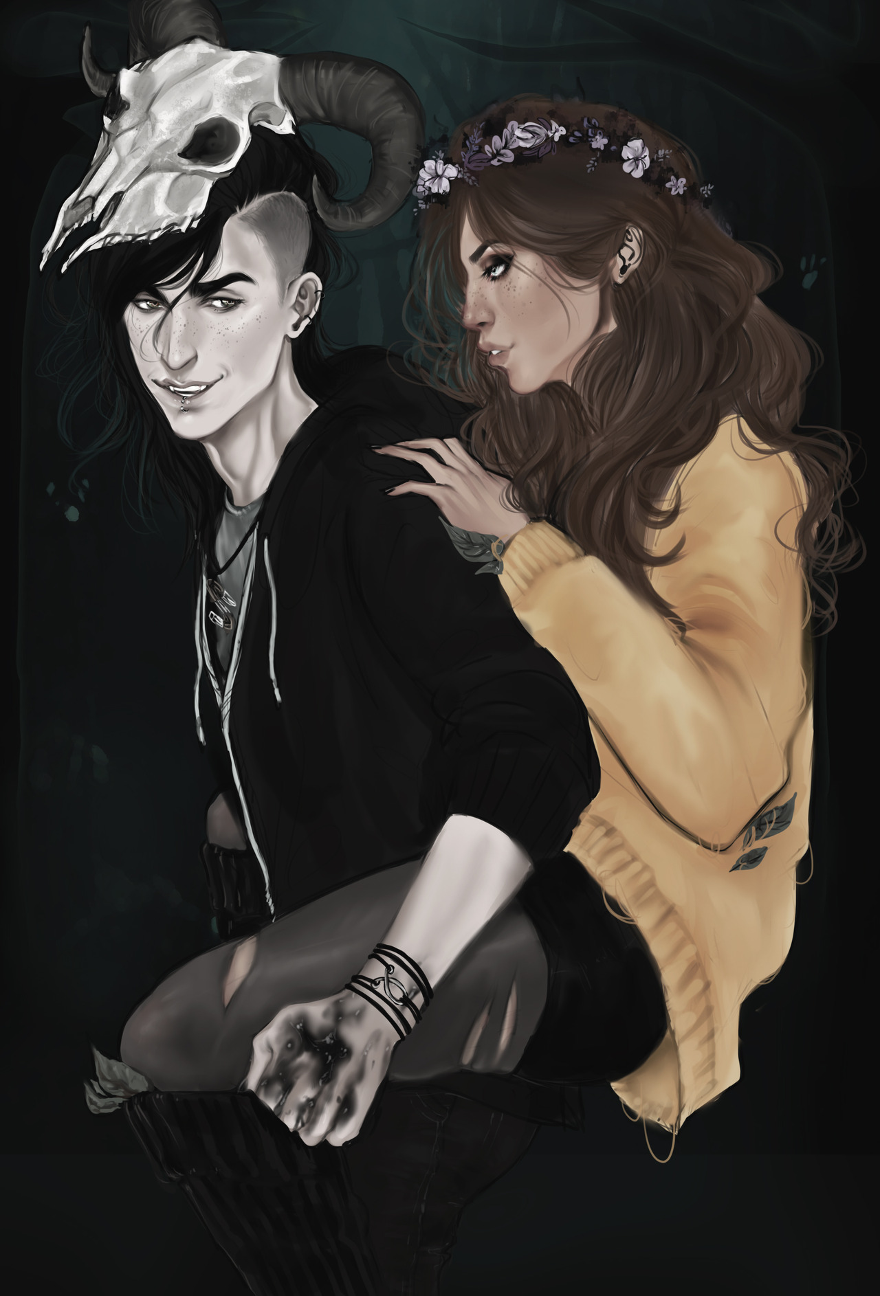 Commission for a patron named Miles 💀[do not use without the client’s permission]patreon