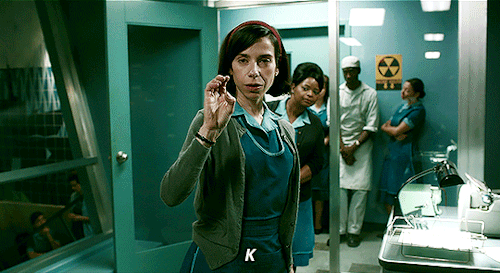 neillblomkamp:What is she saying?The Shape of Water (2017) Directed by Guillermo del Toro