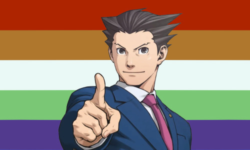  Phoenix Wright from Ace Attorney is a monsterfucker! Requested by @growing-past-me 