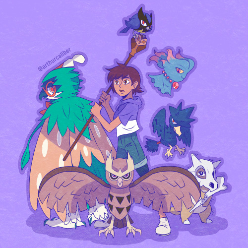 of-yehets-and-ohorats: arthurcaliber: Luz Noceda Pokémon Team @axelrider