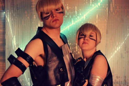 Nate &amp; Heather as Kerith &amp; Jaryn (The Glitterati – Crew outfits) from Dance Central 2 There 