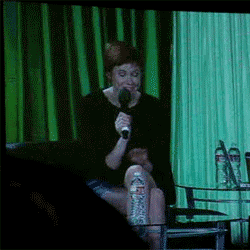 elsinore-rose:  forgivenalwaysandcompletely:  Karen Gillan on the funniest thing she remembers from her time on Doctor Who with Matt Smith. ECCC March 30th 2014  #I’VE NEVER BEEN SO HAPPY IN ALL MY LIFE #REMEMBER WHEN MATT TOLD THIS STORY LIKE TWO