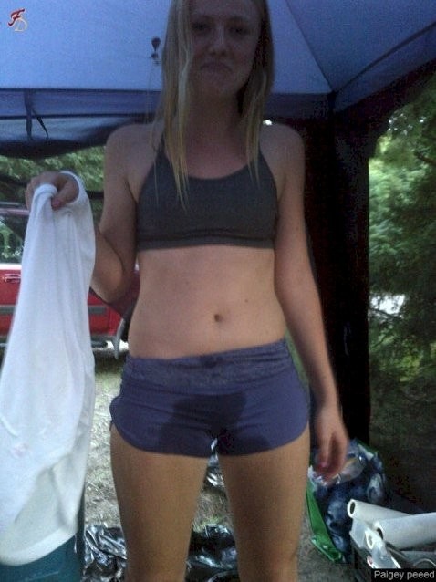 Peeing Through Panties