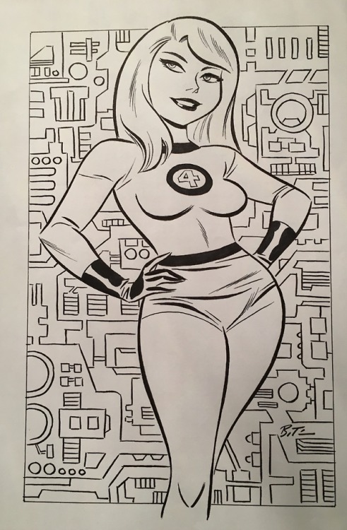 Sue Storm (Invisible Woman) by Bruce Timm