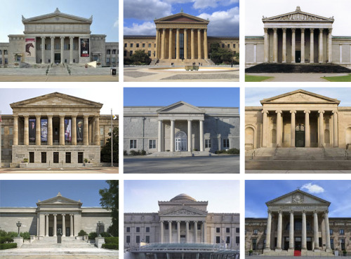 thetypologist:Neoclassical Museum typology.Exploring museum collections in depth: I will be focusing