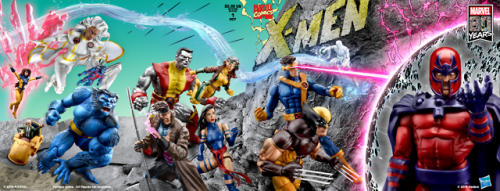 gambitgazette:Iconic X-Men #1 Cover Recreated With Action Figures for Hasbro Comic-Con 2019 Exclusiv