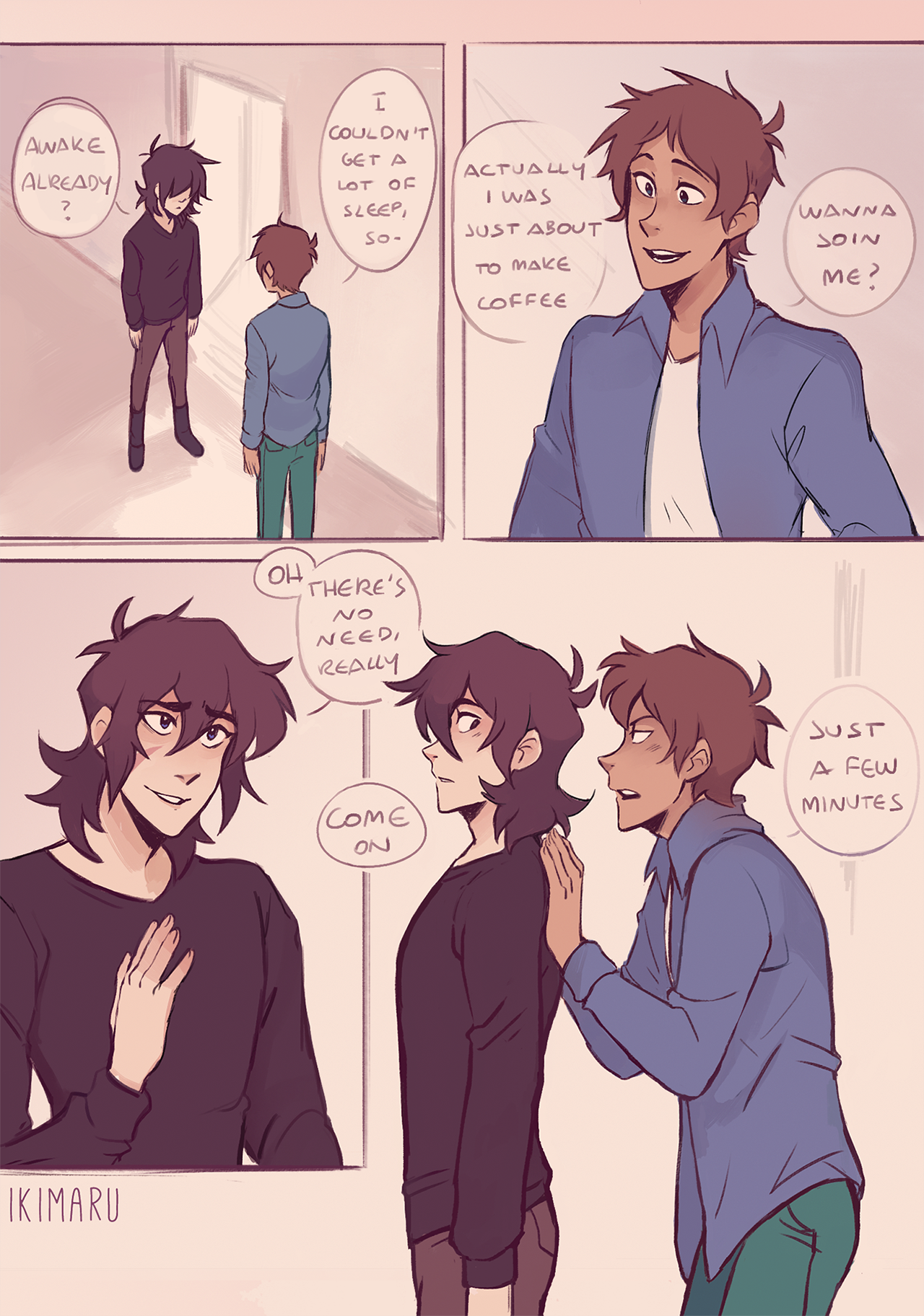 part 3 ft Keith trying to escape his feelings and indecisive Lancefirst | &lt; part