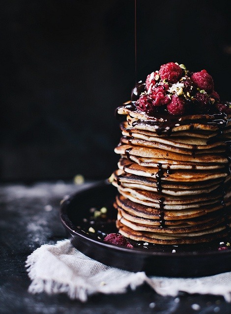intensefoodcravings:Coconut Pancakes  @celticknot65 😏
