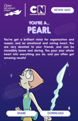 I Got Pearl For That Crystal Gem Quiz, Surprising No One, Haha. I Included The Gif