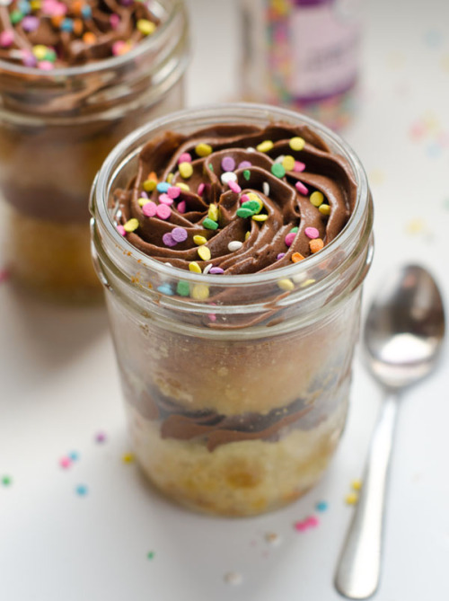 confectionerybliss:Birthday Cakes in a Jar | The Cake Merchant