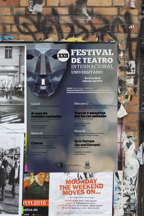 O Festival Internacional de Teatro Universitario da USC celebra...