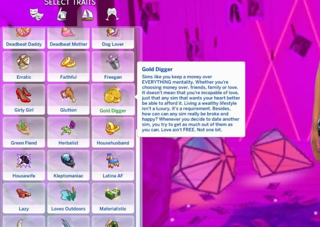 #ts4 custom traits on Tumblr