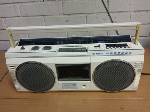 Hitachi TRK-P6E Ghetto Blaster, 1986