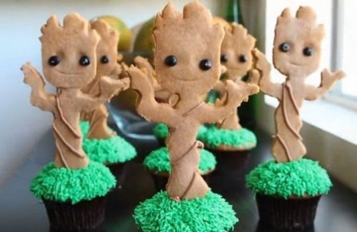 ❤Groot Cupcakes❤source: google images