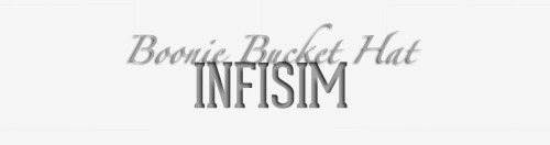 infisim: Boonie Bucket Hat - Teen, YA/A Male Compatible with AWTs Hat Slider SL Conversion of UnderD