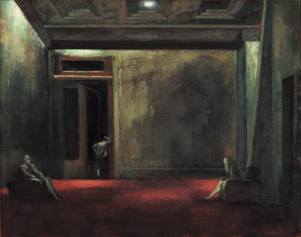 Rick Amor
The Ante Room
1993
Oil on canvas
63 x 81 cm