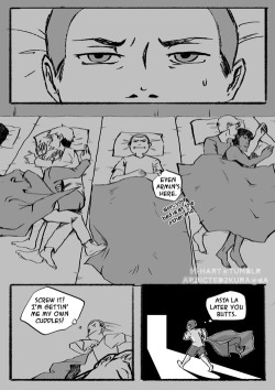 m-hart:  This feels more like a comic about Jean and I than a comic about my fave brotp. Silly comic that I just wanna ink UuU IDK how to tag the other ships otl88 