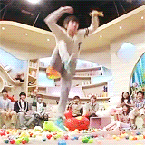 :  sungyeol + weirdness  
