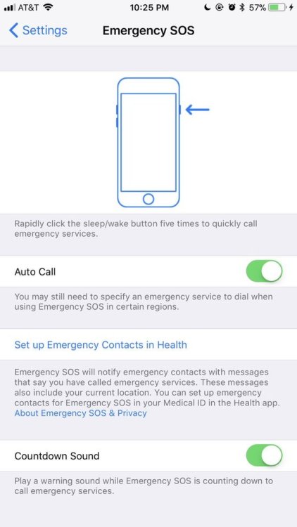 ohshititsmama: cartnsncreal: once you’ve updated to ios11 it’s under emergency sos! Here