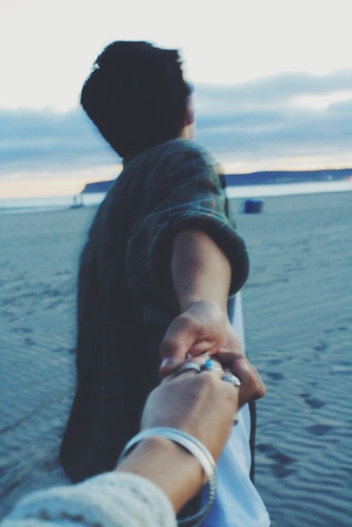 take me with you, take my hand