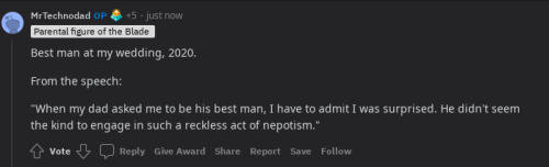 Oh. Definitely The Best Man.