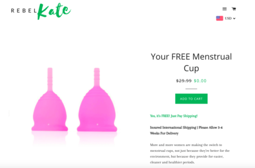 Have you ever wanted to try using a Menstrual Cup, but didn’t want to pay for an experiment???