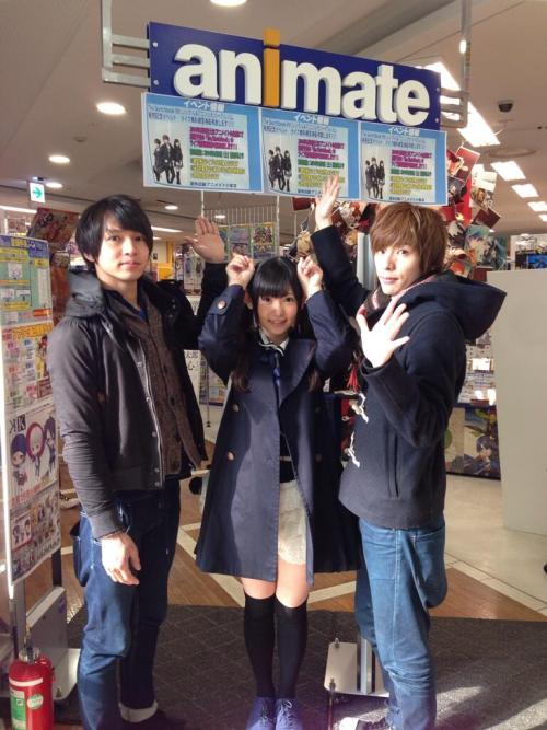 At Animate Ogura~ \(^o^)/