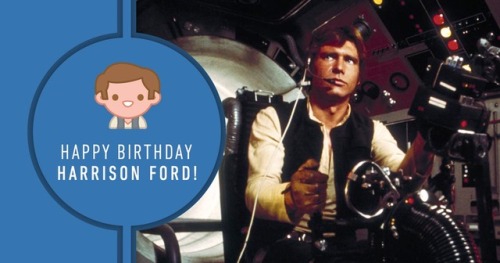 starwarsfangirl: Happy birthday, Harrison! (July 13)Happy Belated to HF!