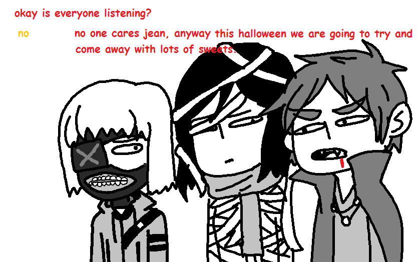charmaise:   Happy Halloween! (captions if you dont know a costume!)  i have no idea