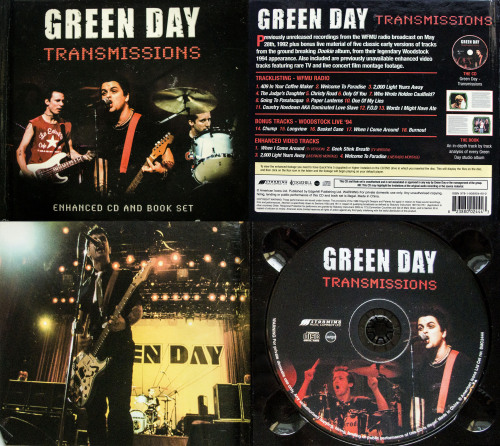 Green Day “Transmissions” enhanced CD and book set